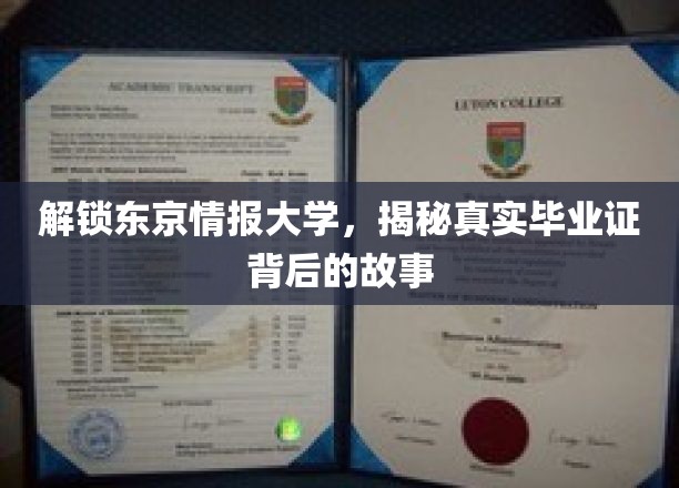 解锁东京情报大学，揭示真实毕业证背后的故事