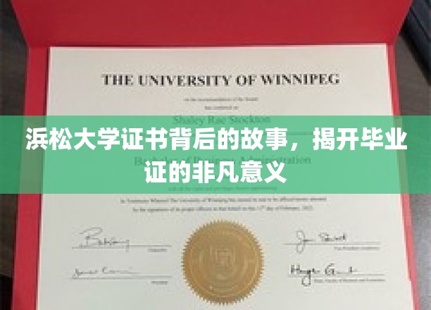 浜松大学证书背后的故事，揭秘毕业证的非凡价值