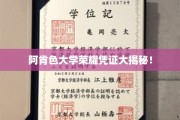 阿肯色大学荣誉证书背后的故事大公开