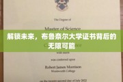 布鲁奈尔大学证书，开启你的未来无限之门