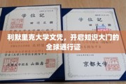 全球通行，利默里克文凭，解锁无限知识之旅