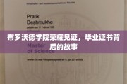 布罗沃德学院毕业荣耀，证书背后的传奇历程揭秘